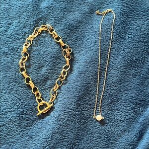Chic Gold Chain Necklace Set
